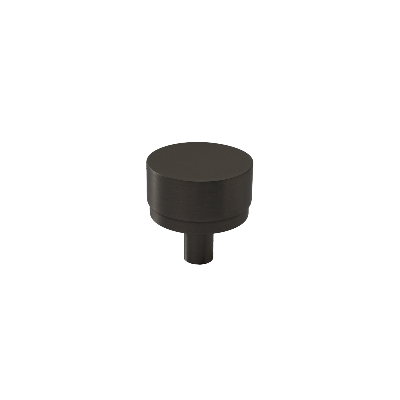 Momo Bellevue Plain Knob Solid Brass 35mm in Gunmetal