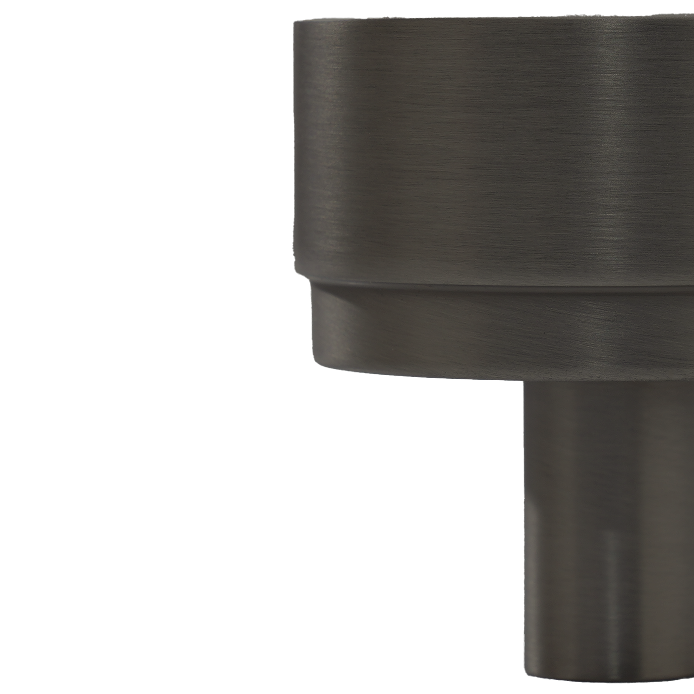 Momo Bellevue Plain Knob Solid Brass 35mm in Gunmetal (3)