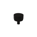 Momo Bellevue Plain Knob Solid Brass 35mm in Matt Black