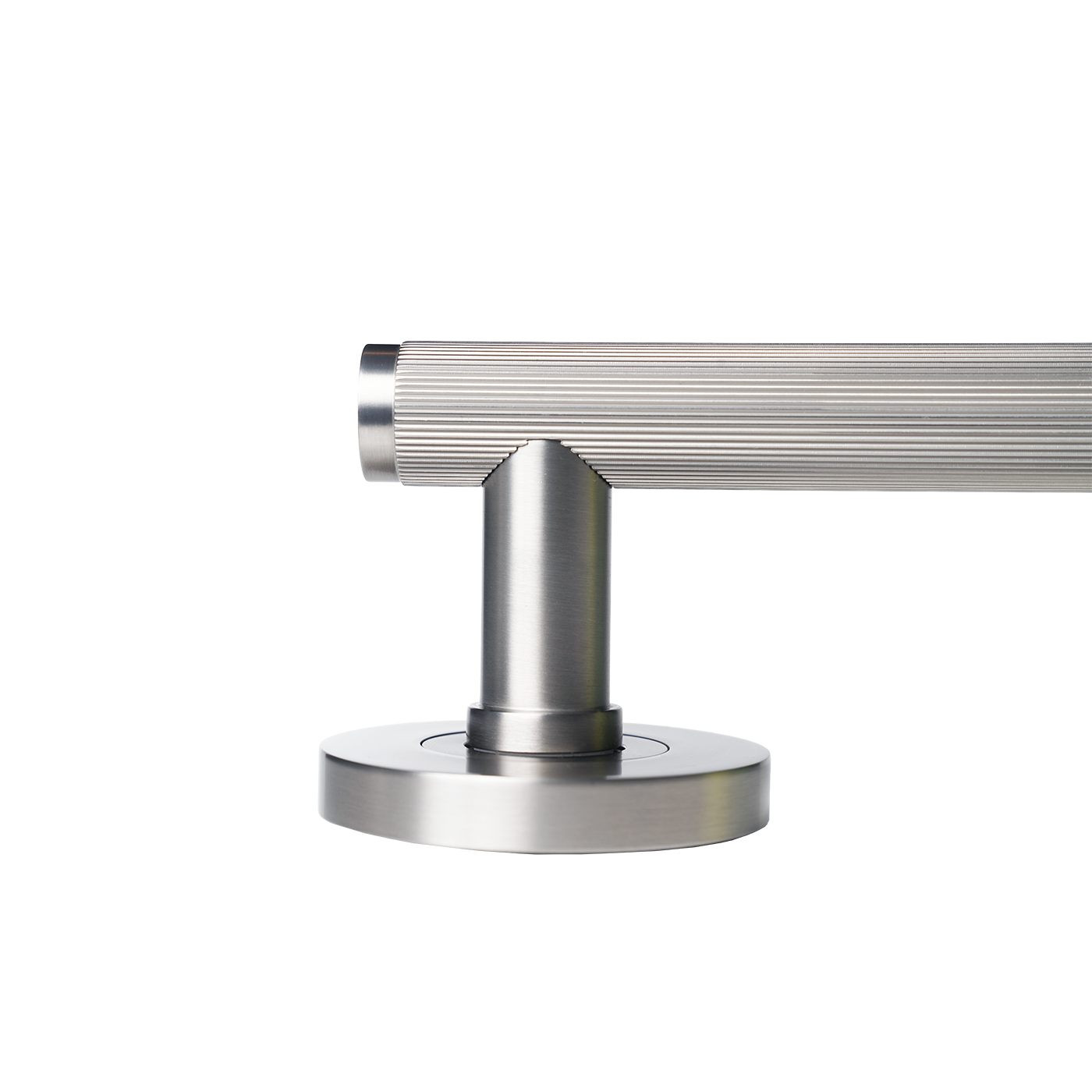 Momo Bellevue Solid Brass Lined Lever Entrance Set In Dull Brushed Nickel (3)