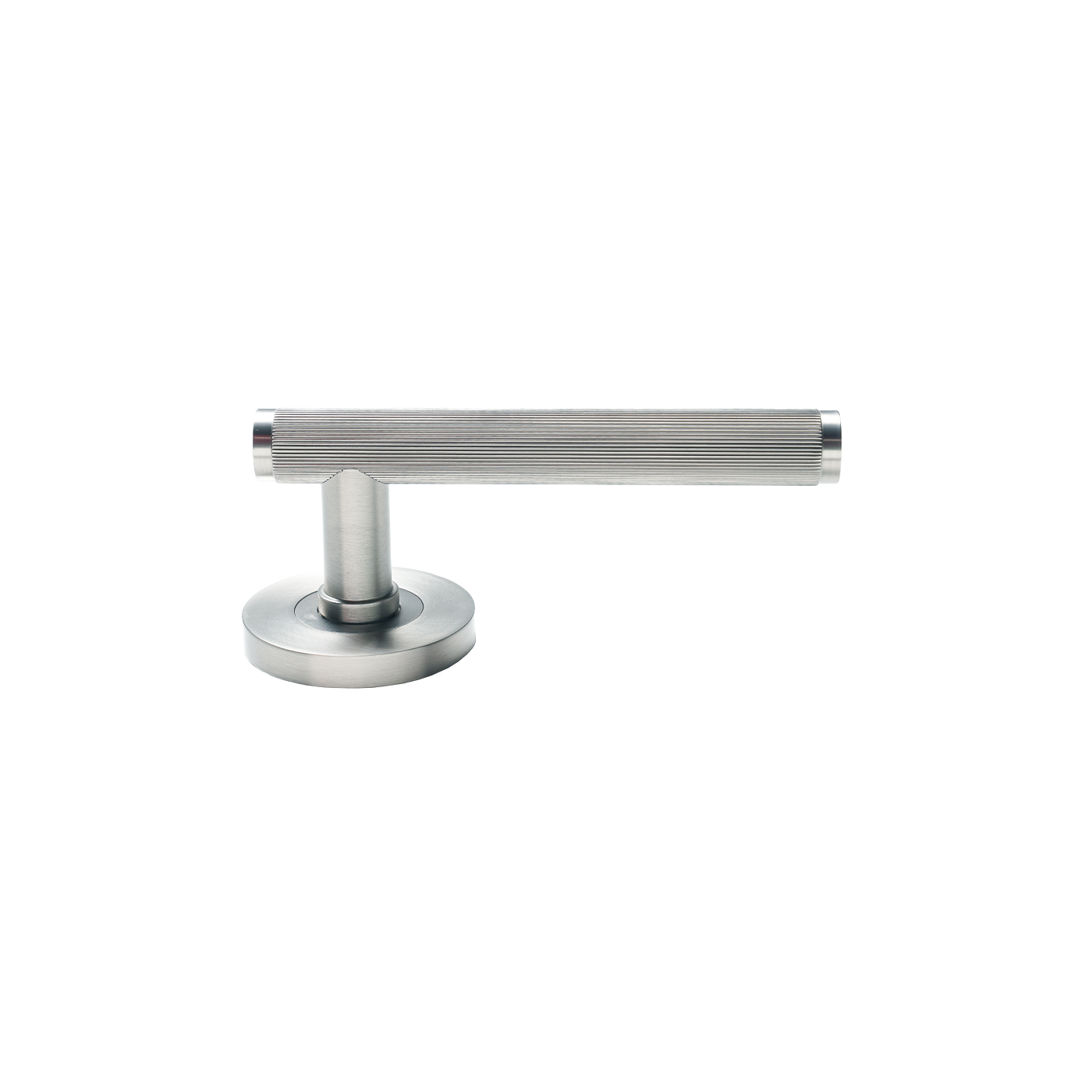 Momo Bellevue Solid Brass Lined Mortice Lock Passage Lever Set In Dull Brushed Nickel (2)