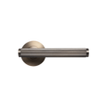 Momo Bellevue Lined Lever Handle Set Dark Brushed Brass