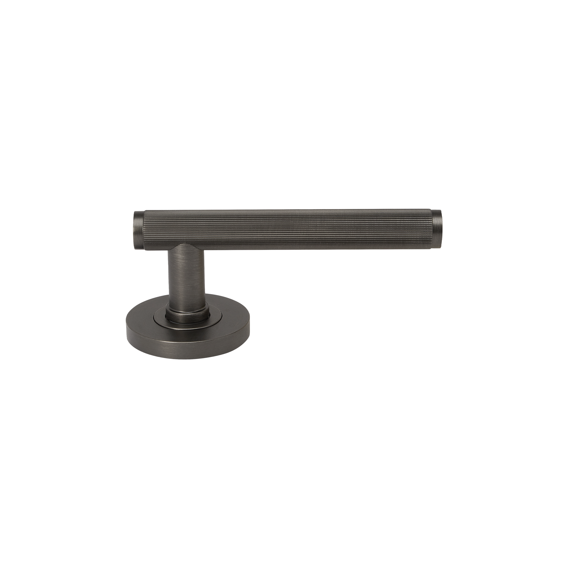 Momo Bellevue Solid Brass Lined Mortice Lock Privacy Lever Set In Gunmetal (2)