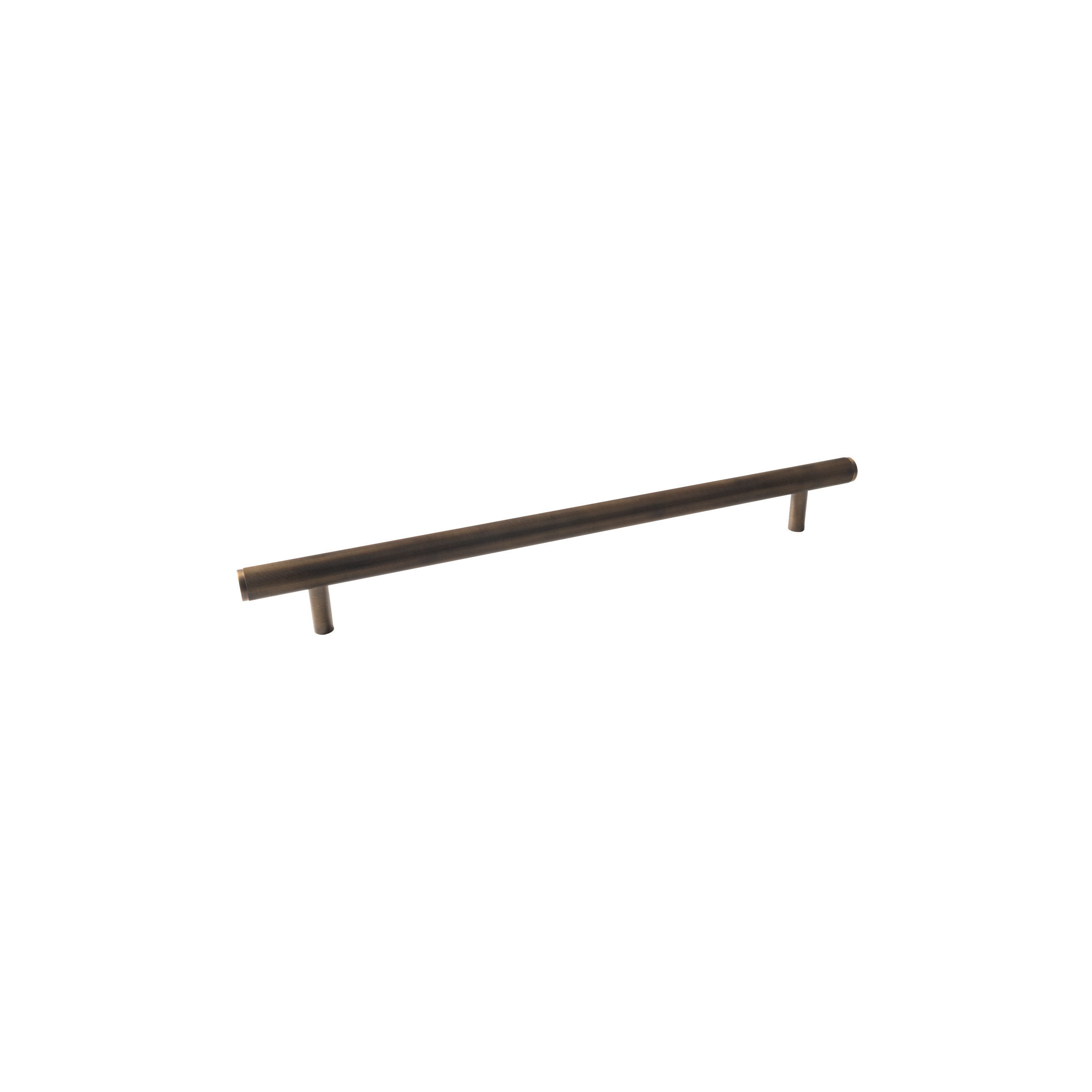 Momo Bellevue Lined Solid Brass Door Pull Handle In Bronze