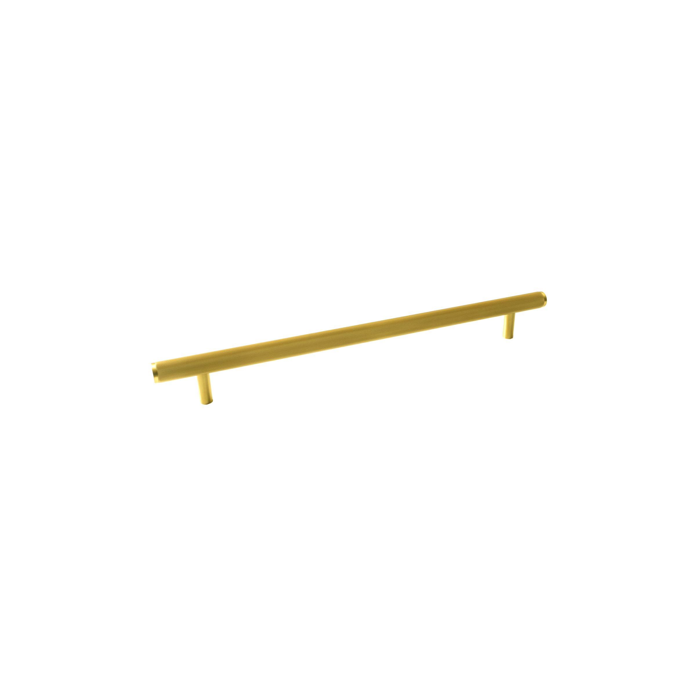Momo Bellevue Lined Solid Brass Door Pull Handle In Brushed Satin Brass