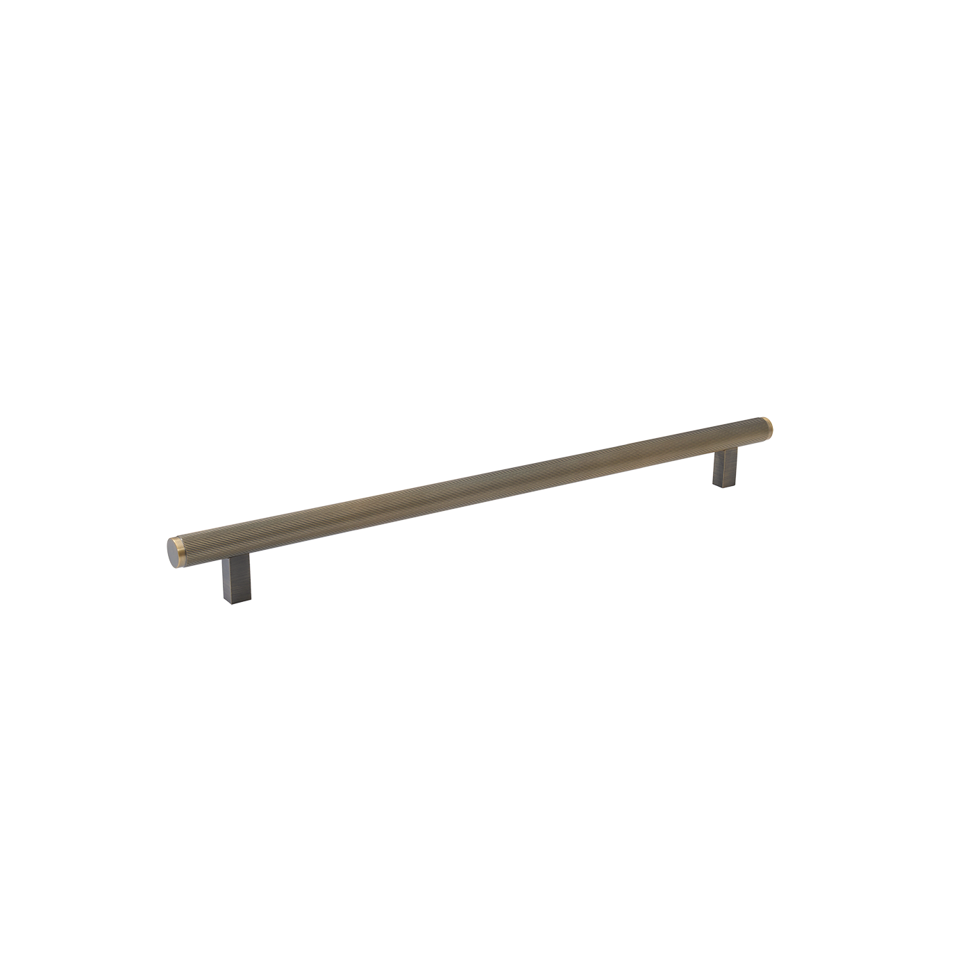 Momo Bellevue Lined Appliance Pull Solid Brass 416mm in Dark Brushed Brass