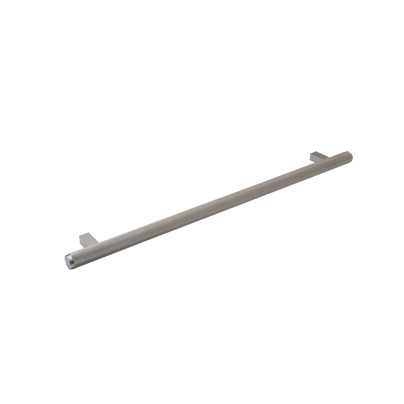 Momo Bellevue Lined Appliance Pull Solid Brass 416mm in Dull Brushed Nickel (1)