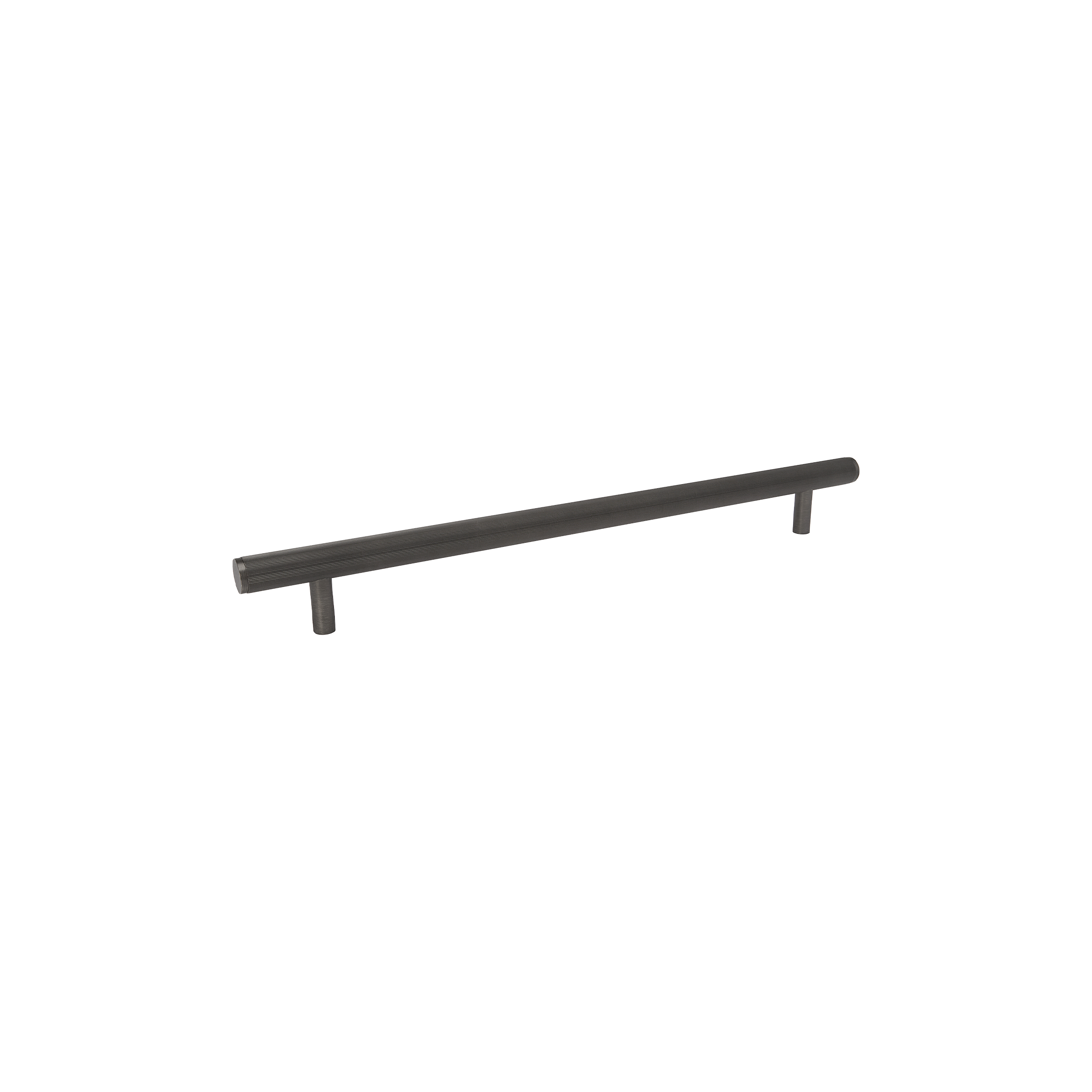 Momo Bellevue Lined Solid Brass Door Pull Handle In Gunmetal