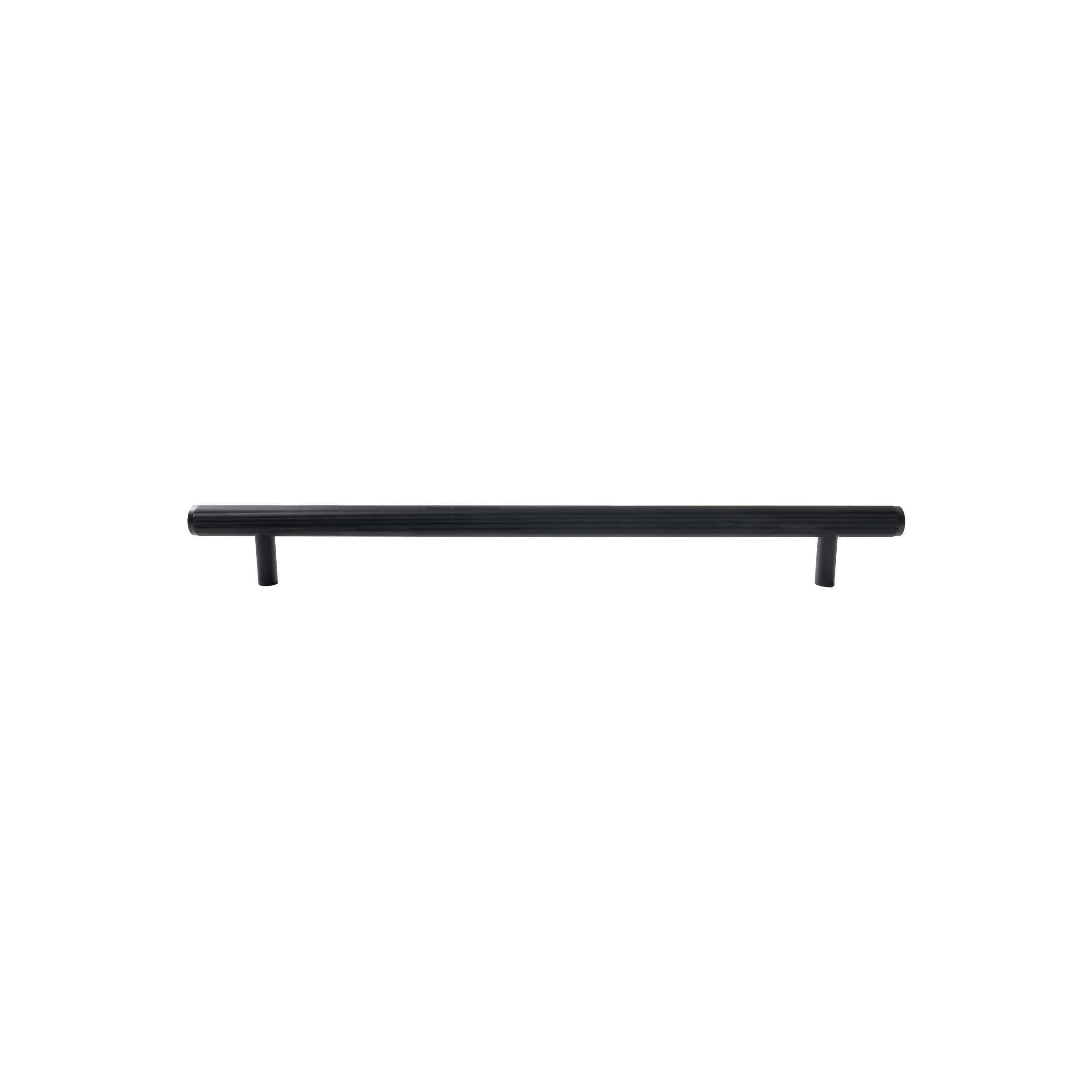 Momo Bellevue Solid Brass Lined Door Pull With Back to Back Fixing In Matt Black (1)
