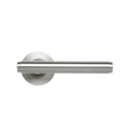 Momo Bellevue Plain Lever Handle Set Dull Brushed Nickel