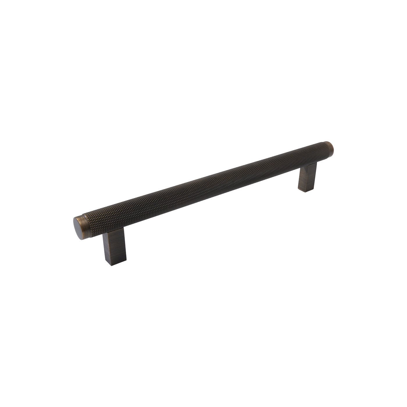 Momo Bellevue Knurled Bar Pull Solid Brass 160mm in Bronze