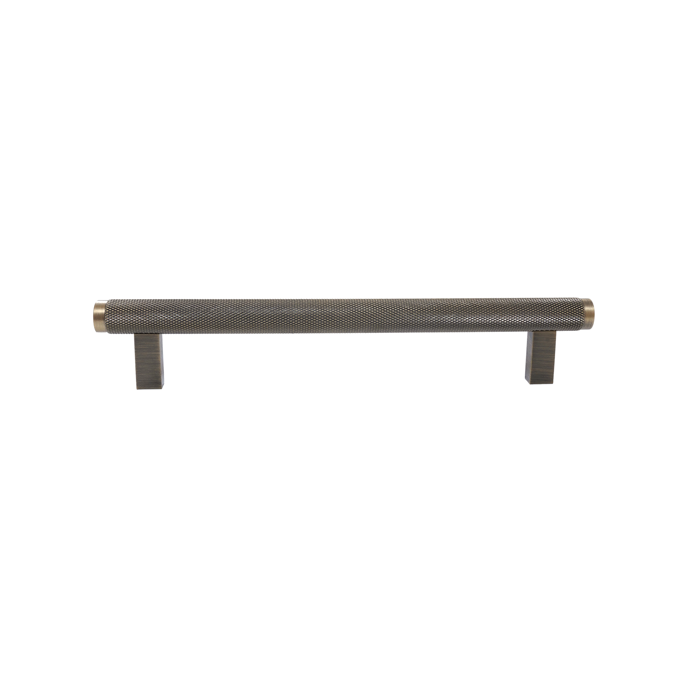 Momo Bellevue Knurled Bar Pull Solid Brass 160mm in Dark Brushed Brass (1)