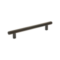 Momo Bellevue Knurled Bar Pull Solid Brass 160mm in Dark Bronze