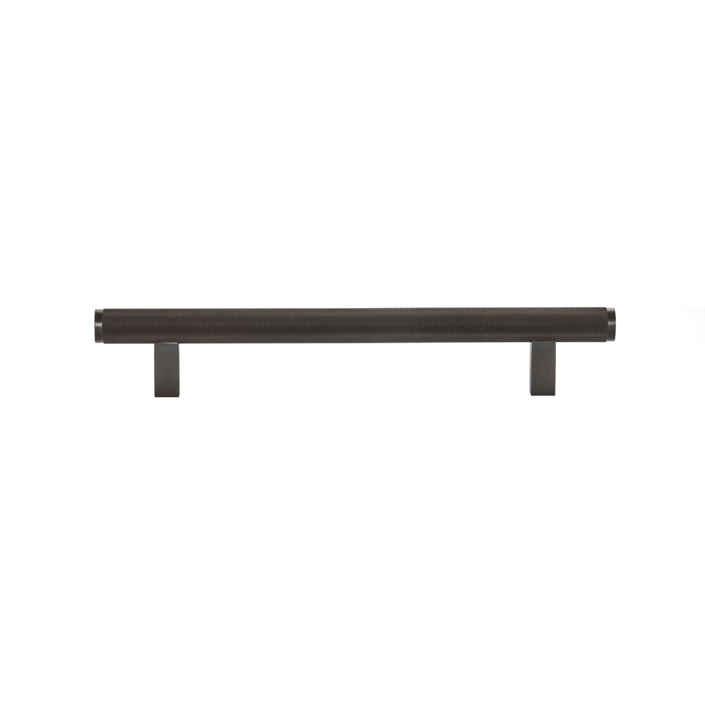 Momo Bellevue Knurled Bar Pull Solid Brass 160mm in Dark Bronze (1)