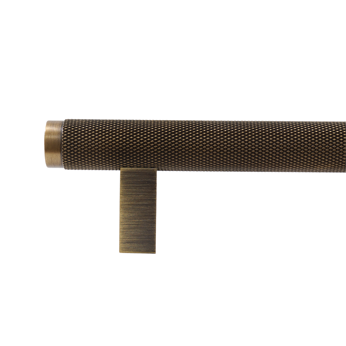 Momo Bellevue Knurled Bar Pull Solid Brass 320mm in Bronze (2)