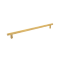 Momo Bellevue Knurled Bar Pull Solid Brass 320mm in Brushed Satin Brass