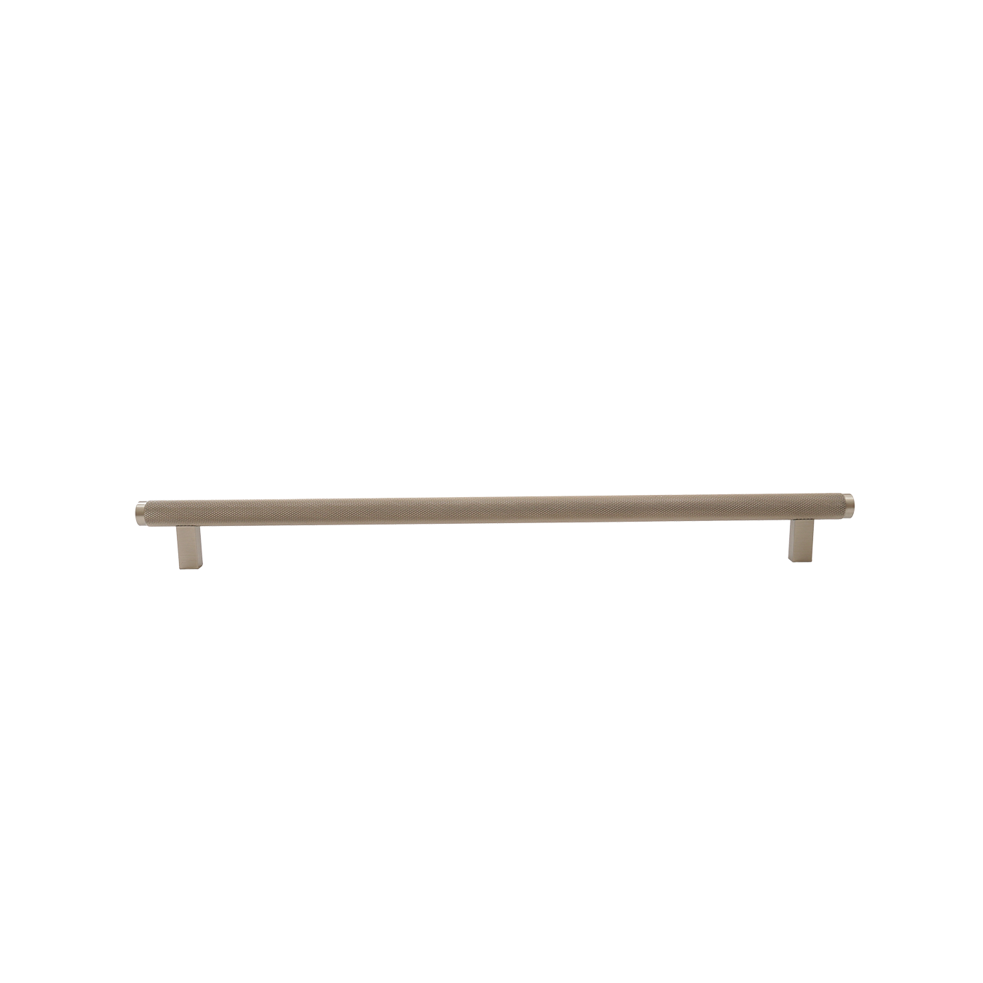 Momo Bellevue Knurled Bar Pull Solid Brass 320mm in Dull Brushed Nickel (1)
