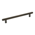 Momo Bellevue Knurled Bar Pull Solid Brass 320mm in Dark Bronze