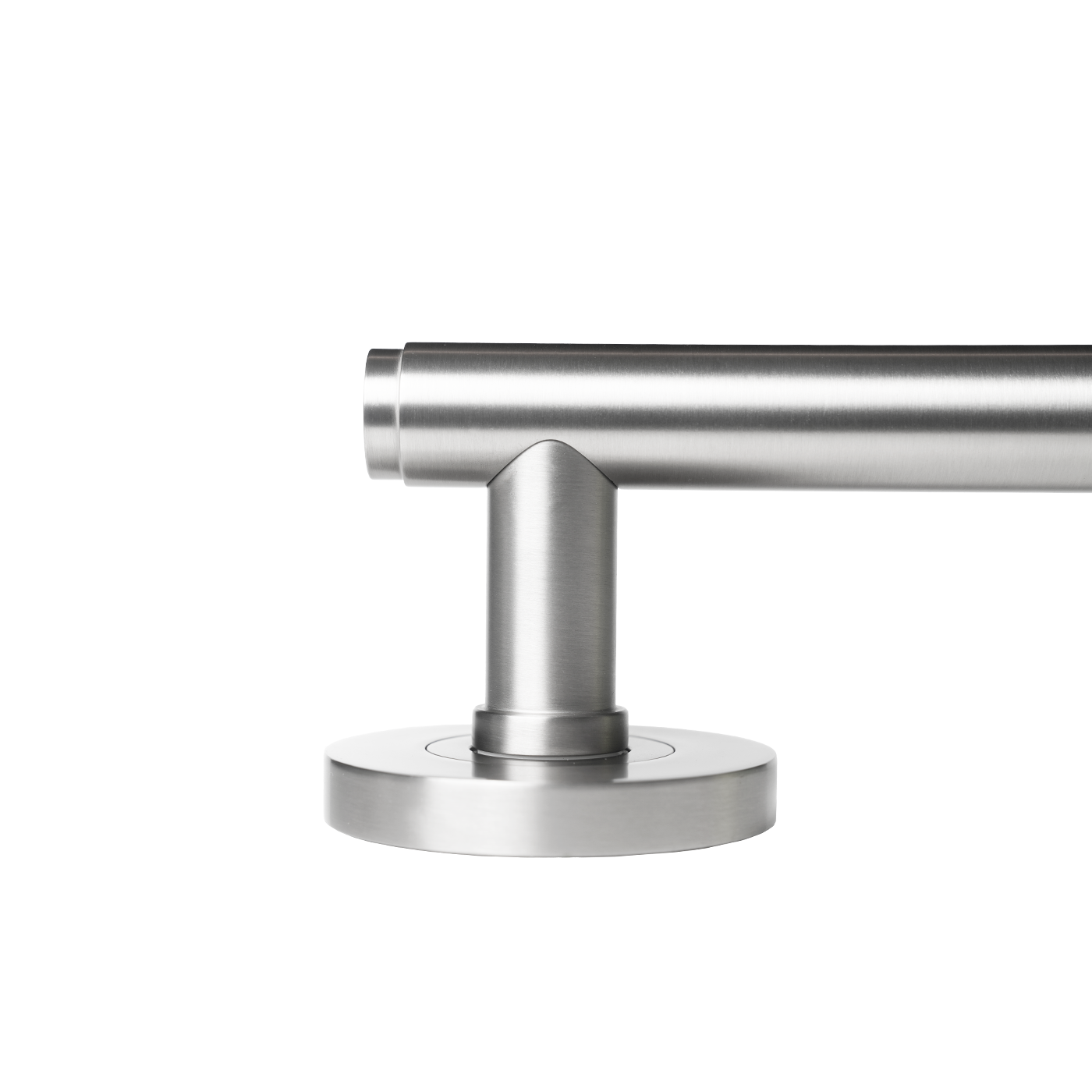 Momo Bellevue Solid Brass Mortice Lock Plain Privacy Lever Set In Dull Brushed Nickel (3)