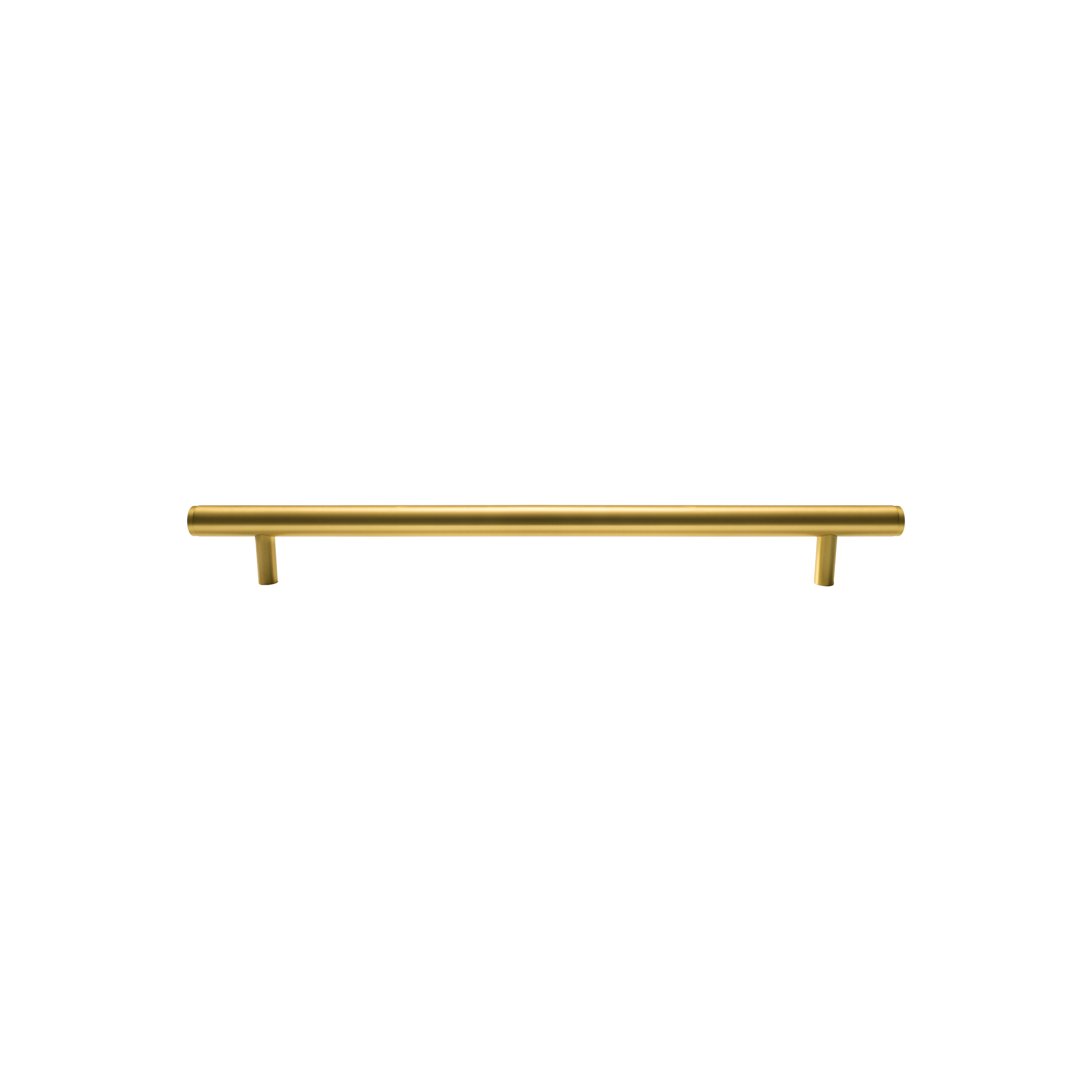 Momo Bellevue Plain Solid Brass Door Pull Handle In Brushed Satin Brass (1)