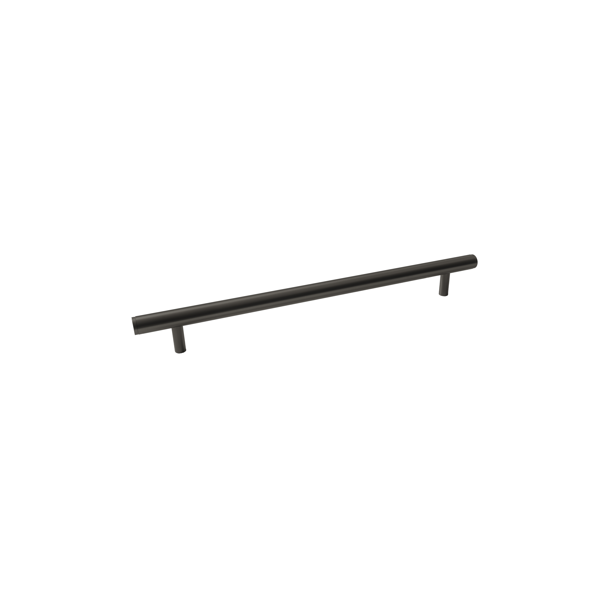 Momo Bellevue Plain Solid Brass Door Pull Handle In Gunmetal
