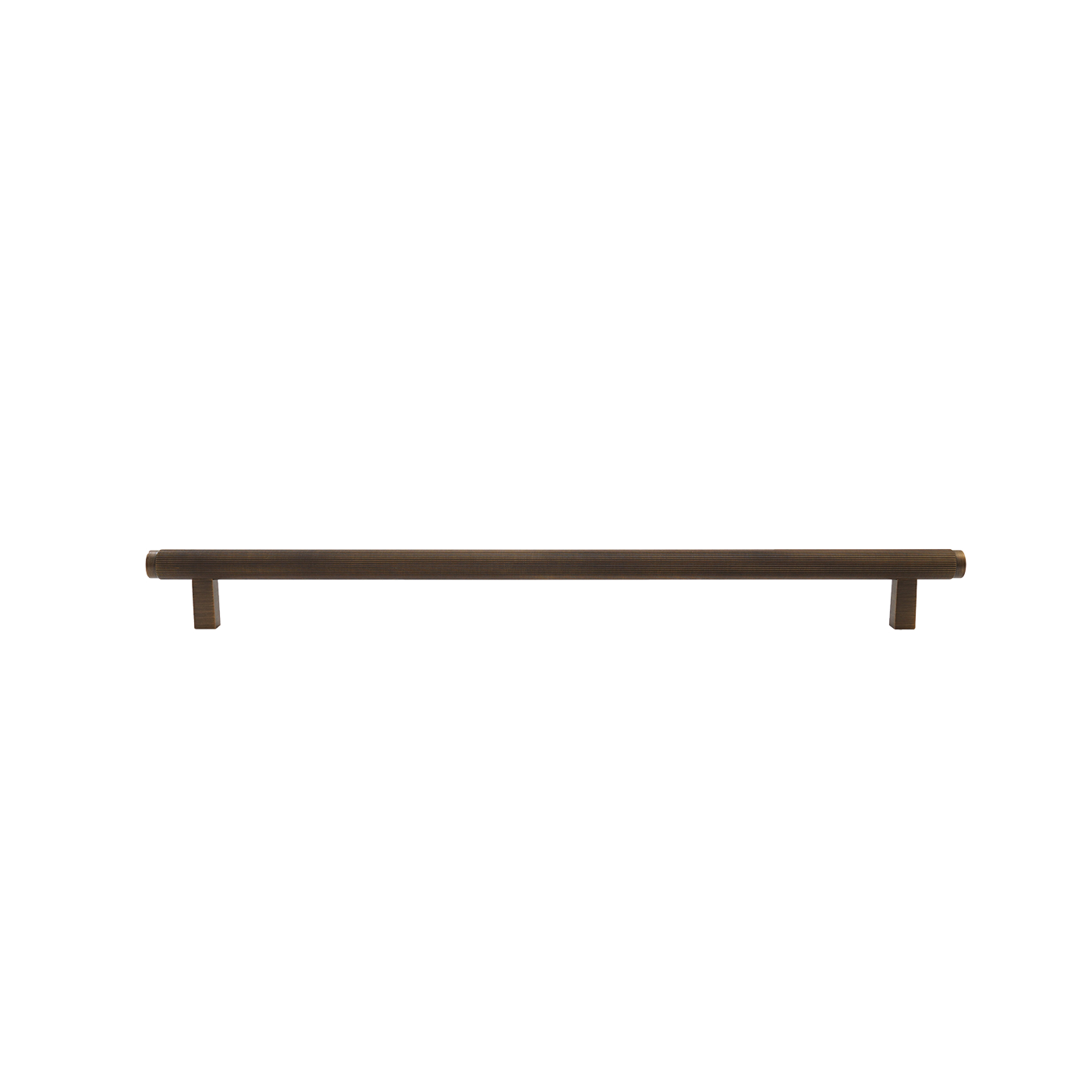 Momo Bellevue Lined Bar Pull Solid Brass 320mm in Bronze (1)