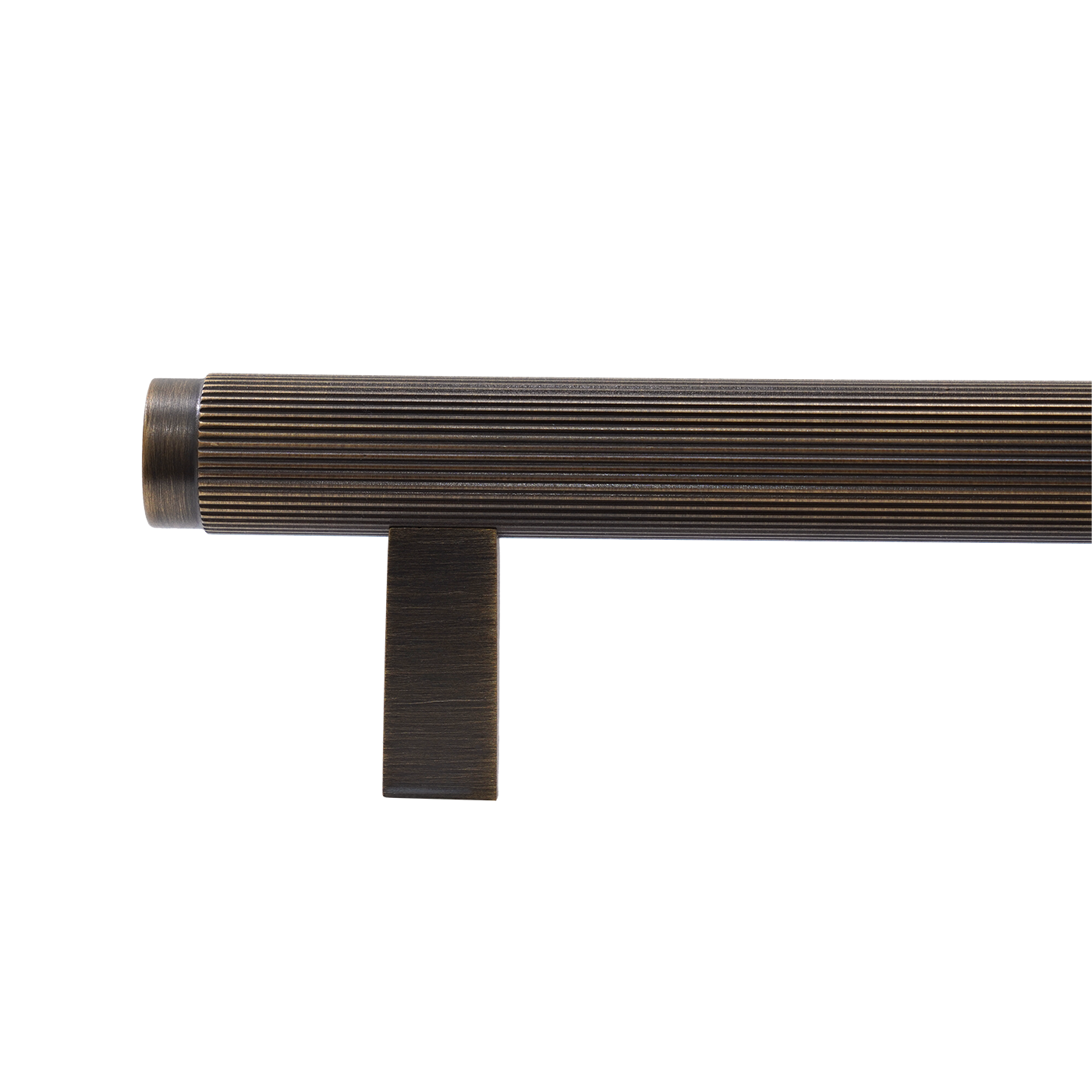 Momo Bellevue Lined Bar Pull Solid Brass 320mm in Bronze (2)