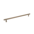 Momo Bellevue Lined Bar Pull Solid Brass 320mm in Dull Brushed Nickel