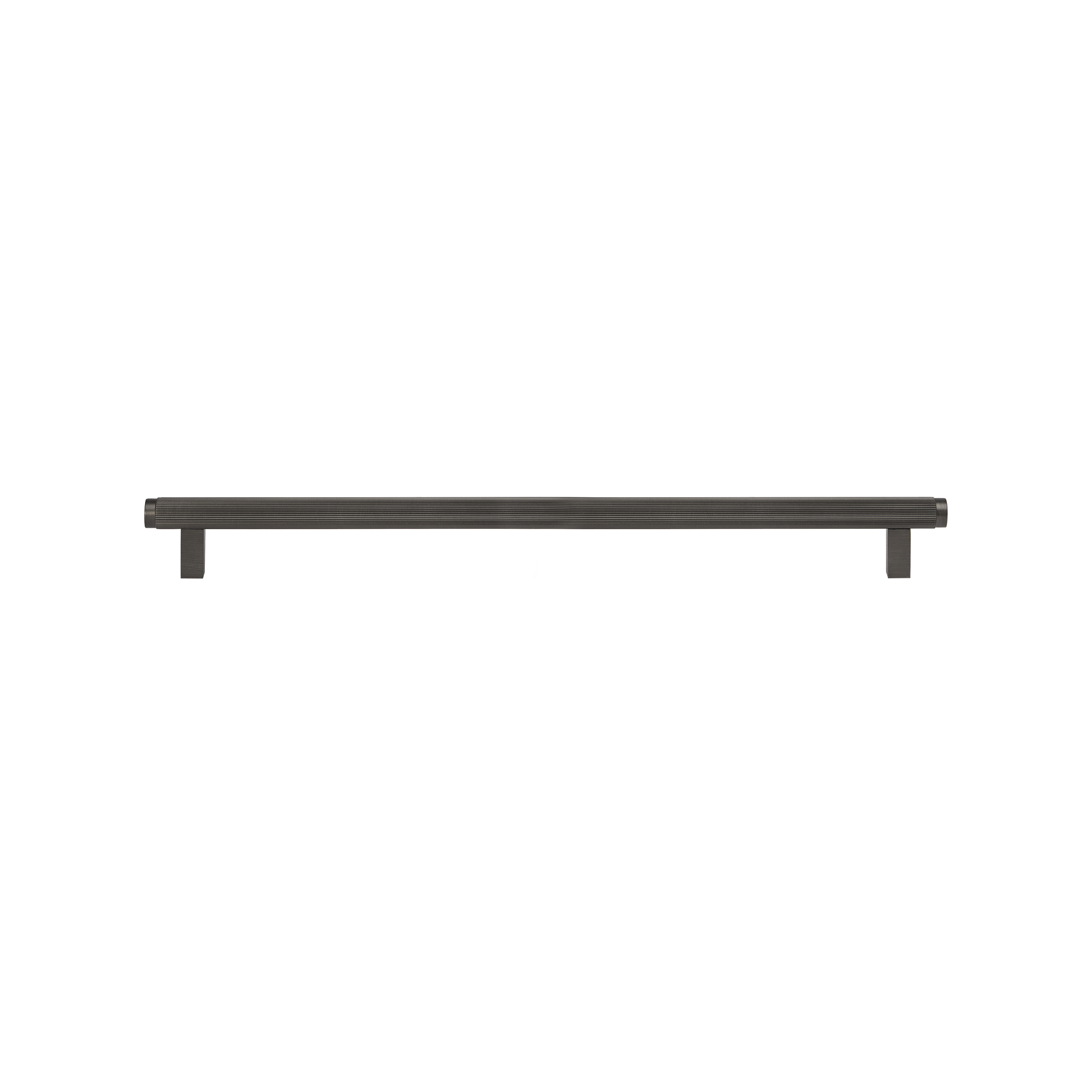 Momo Bellevue Lined Bar Pull Solid Brass 320mm in Gunmetal (2)