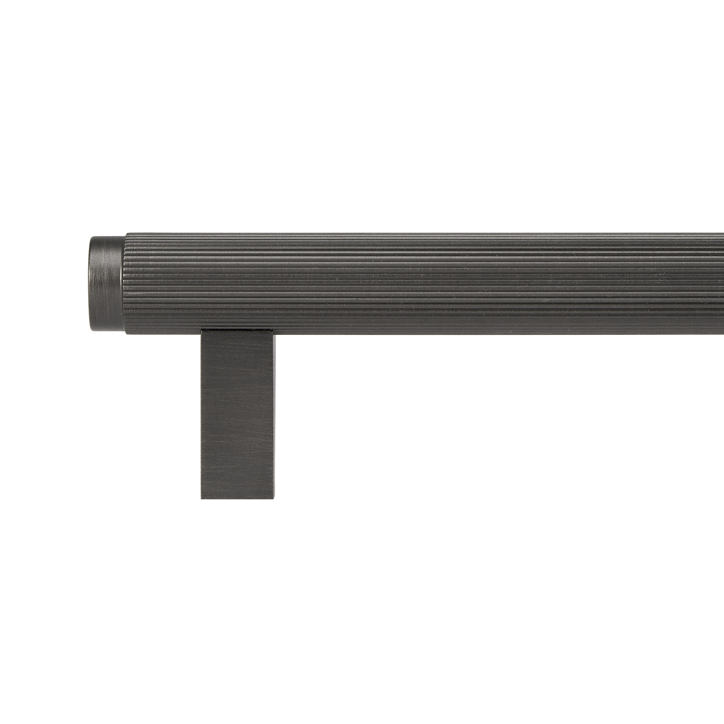 Momo Bellevue Lined Bar Pull Solid Brass 320mm in Gunmetal (1)