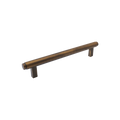 Momo Bellevue Plain Bar Pull Solid Brass 160mm in Bronze