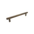 Momo Bellevue Plain Bar Pull Solid Brass 160mm in Dark Brushed Brass