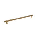 Momo Bellevue Plain Bar Pull Solid Brass 320mm in Dark Brushed Brass