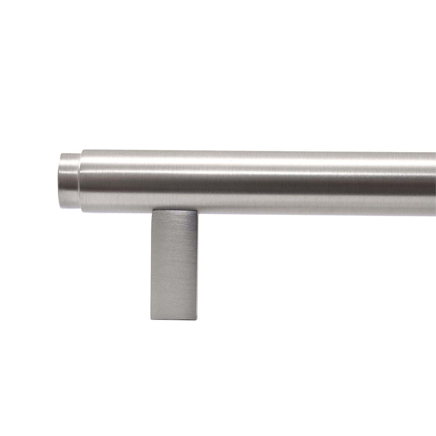 Momo Bellevue Plain Bar Pull Solid Brass 320mm in Dull Brushed Nickel (2)