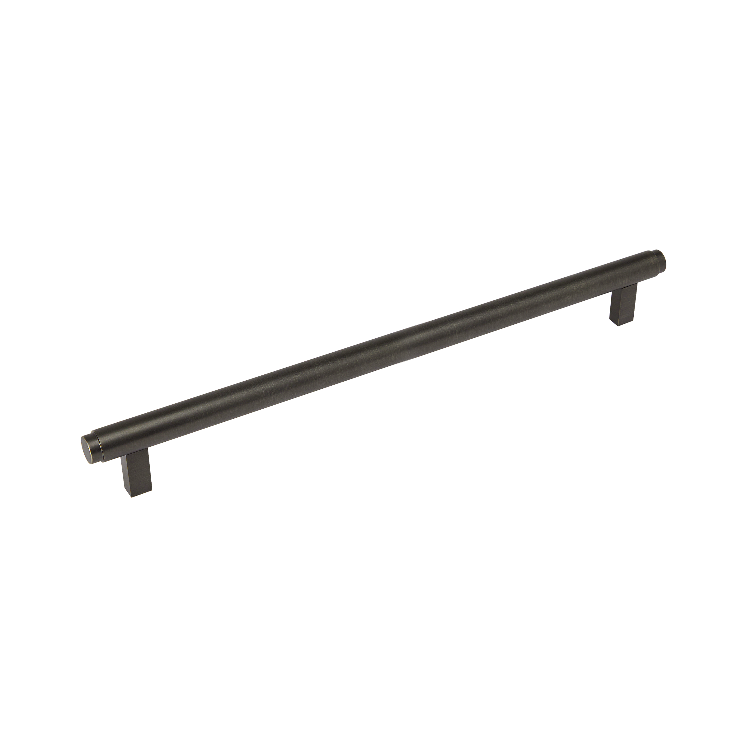 Momo Bellevue Plain Bar Pull Solid Brass 320mm in Gunmetal