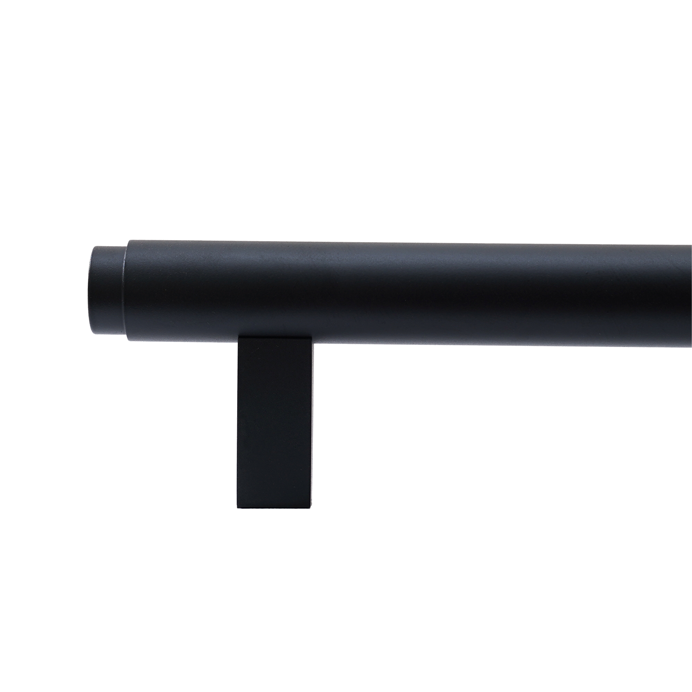 Momo Bellevue Plain Bar Pull Solid Brass 320mm in Matt Black (2)