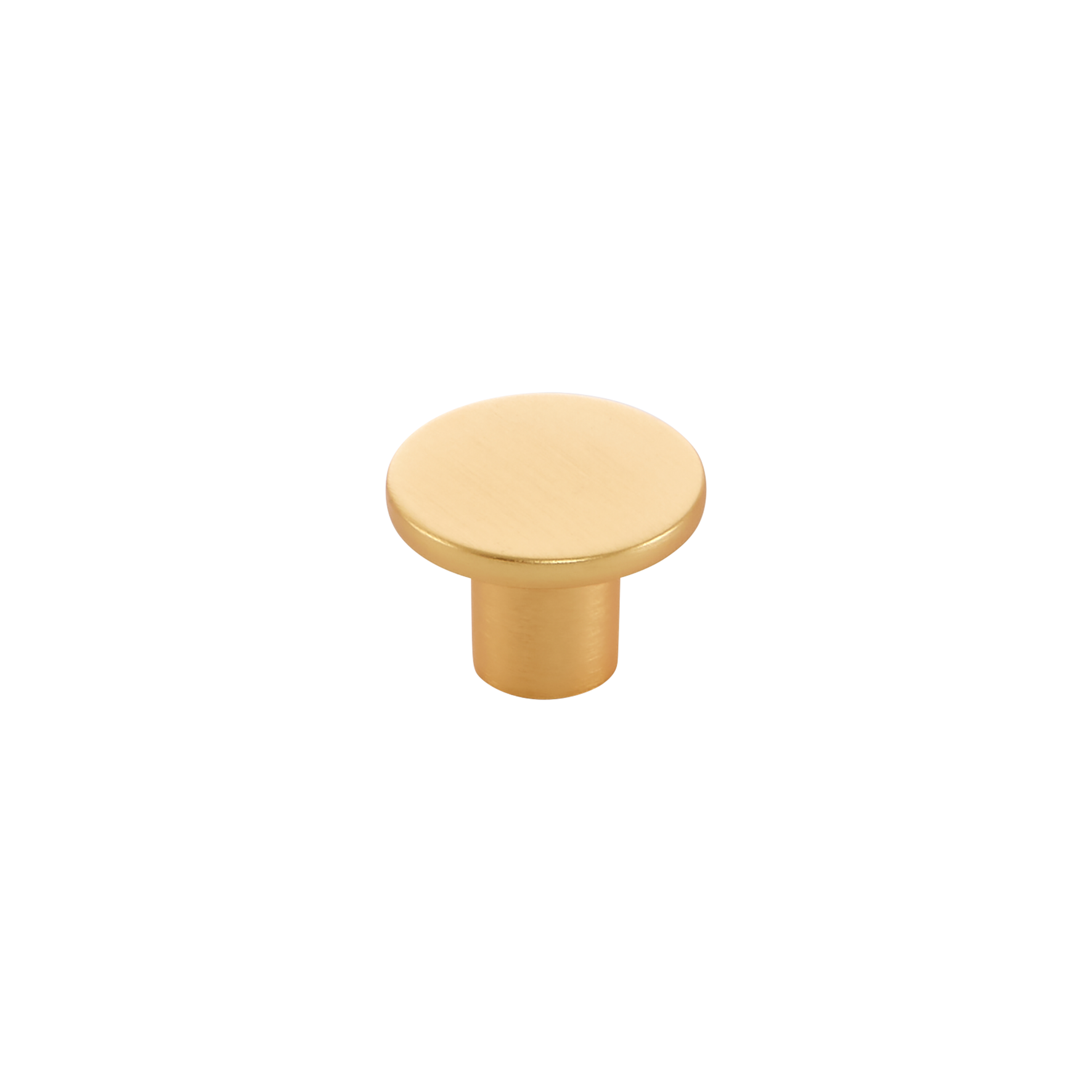 Momo Como Knob  26mm in Brushed Gold