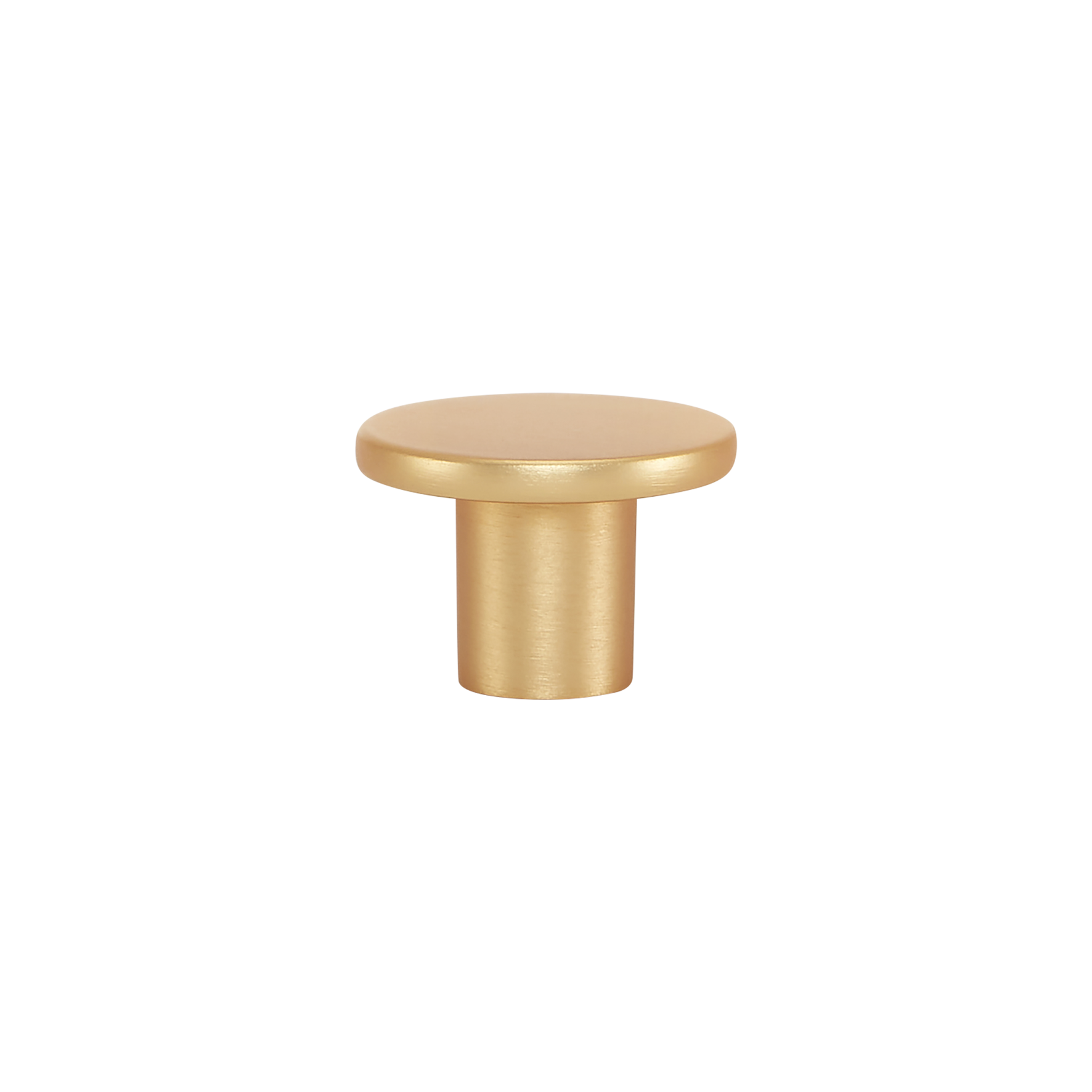 Momo Como Knob  26mm in Brushed Gold (1)
