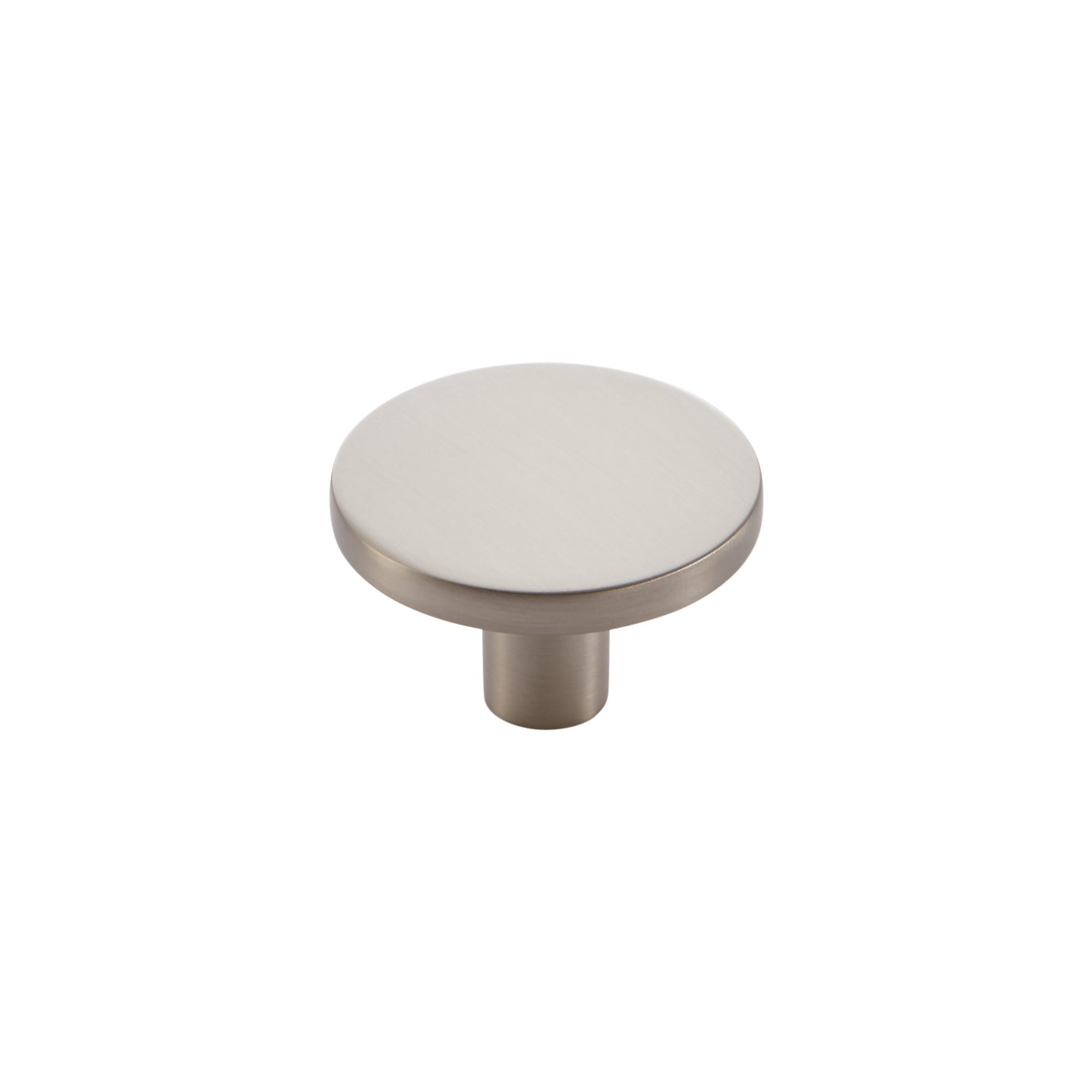 Momo Como Knob  41mm in Brushed Nickel