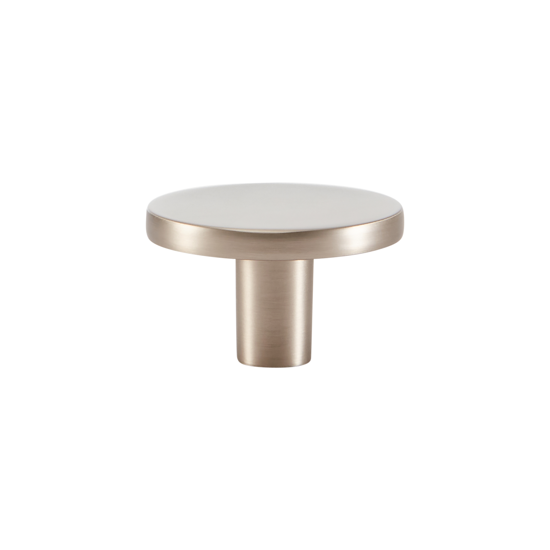 Momo Como Knob  41mm in Brushed Nickel (1)