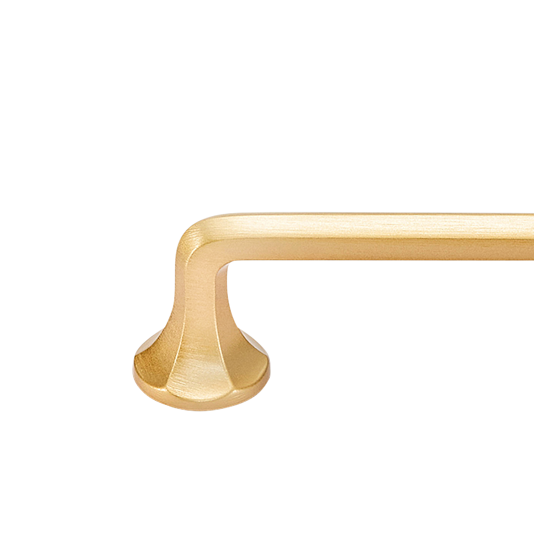 Momo Caselle D Handle 160mm in Satin Brass (2)