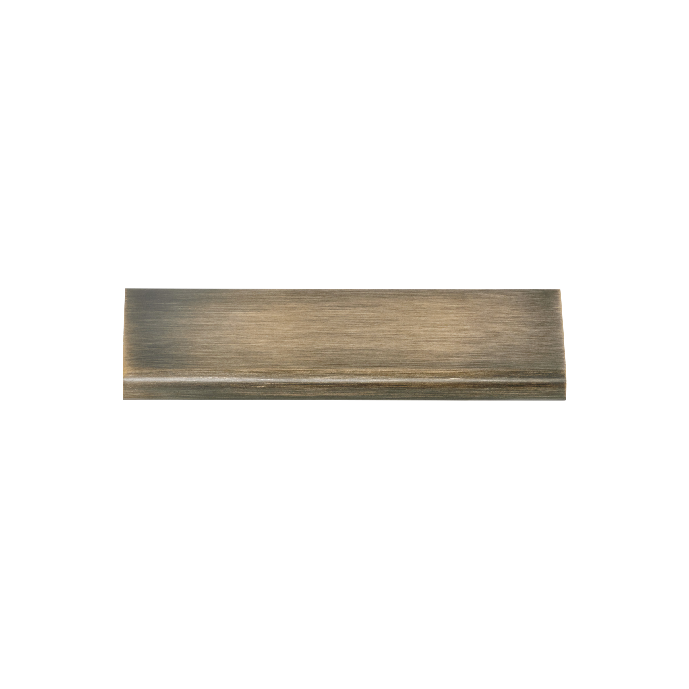 Momo Chelsea Solid Brass Lip Pull 96mm in Dark Brushed Brass (1)