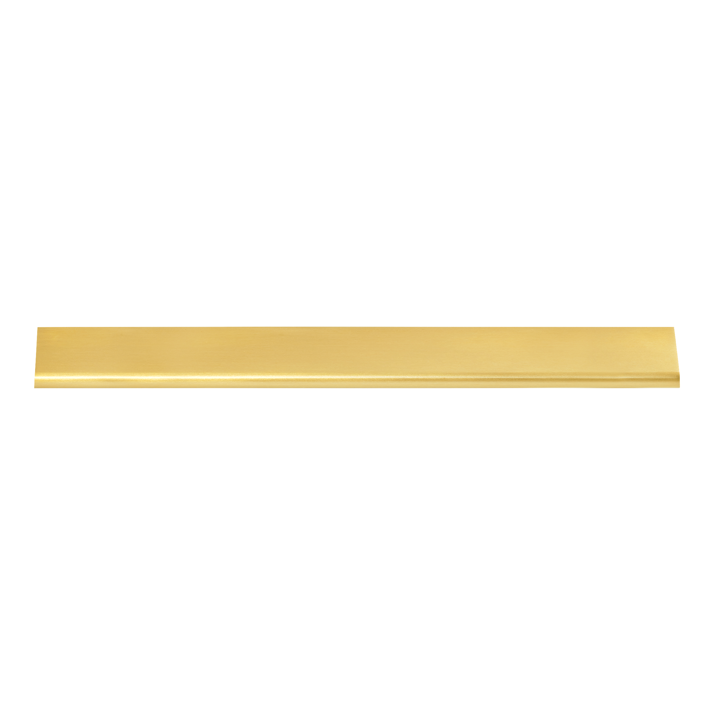 Momo Chelsea Solid Brass Lip Pull 256mm in Brushed Satin Brass (1)