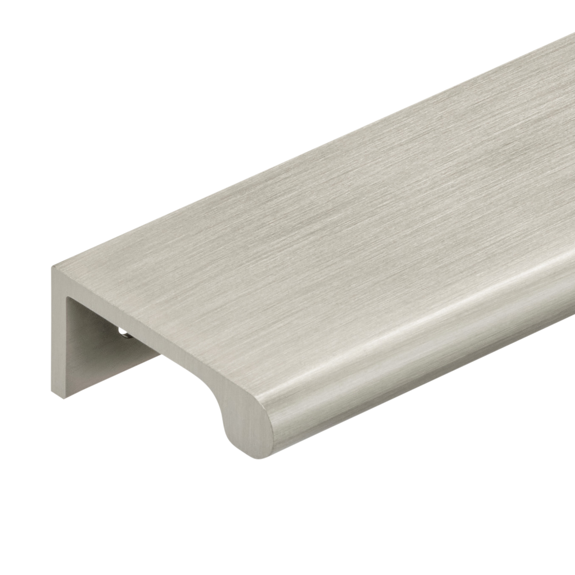 Momo Chelsea Solid Brass Lip Pull 256mm in Dull Brushed Nickel (2)