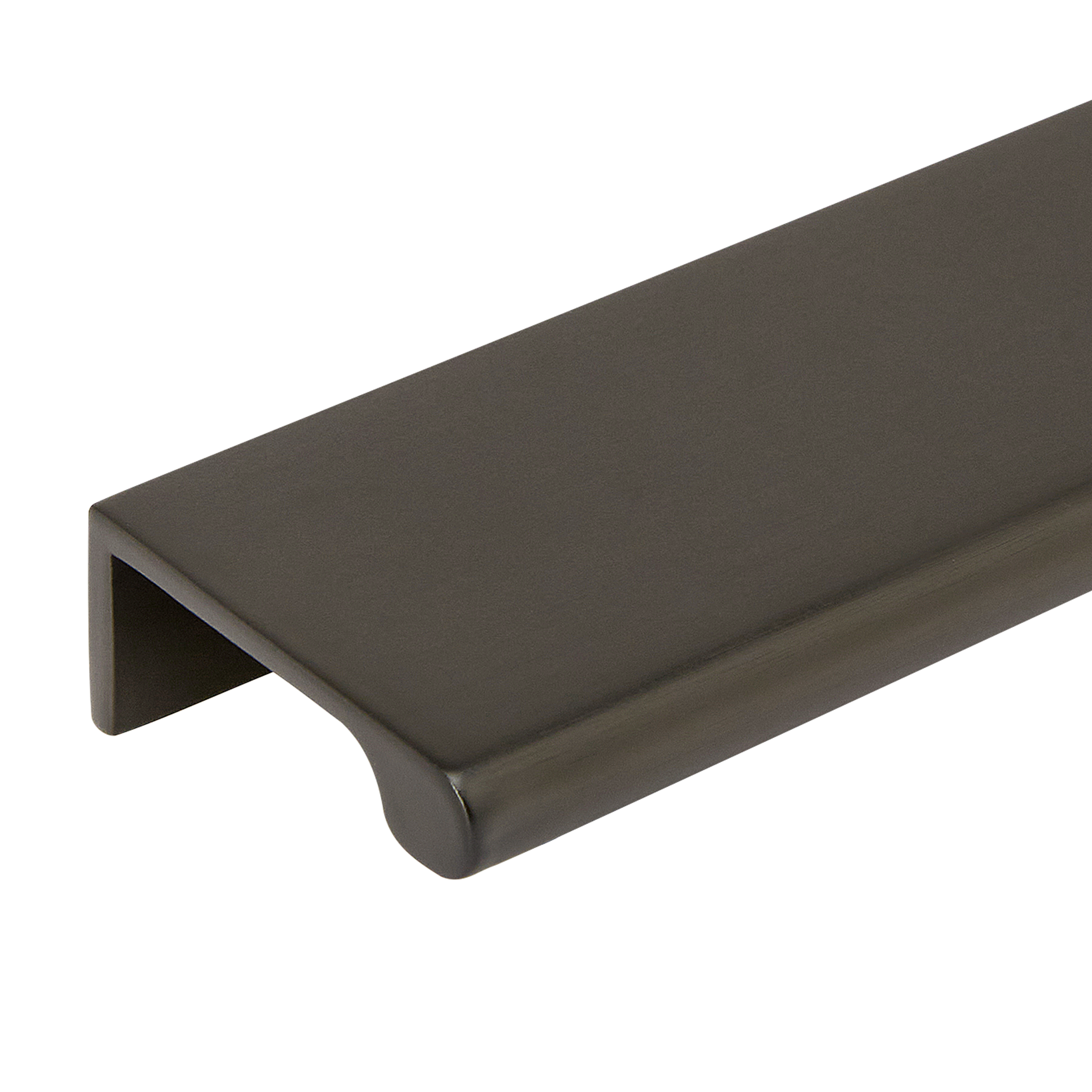 Momo Chelsea Solid Brass Lip Pull 256mm in Gunmetal (2)