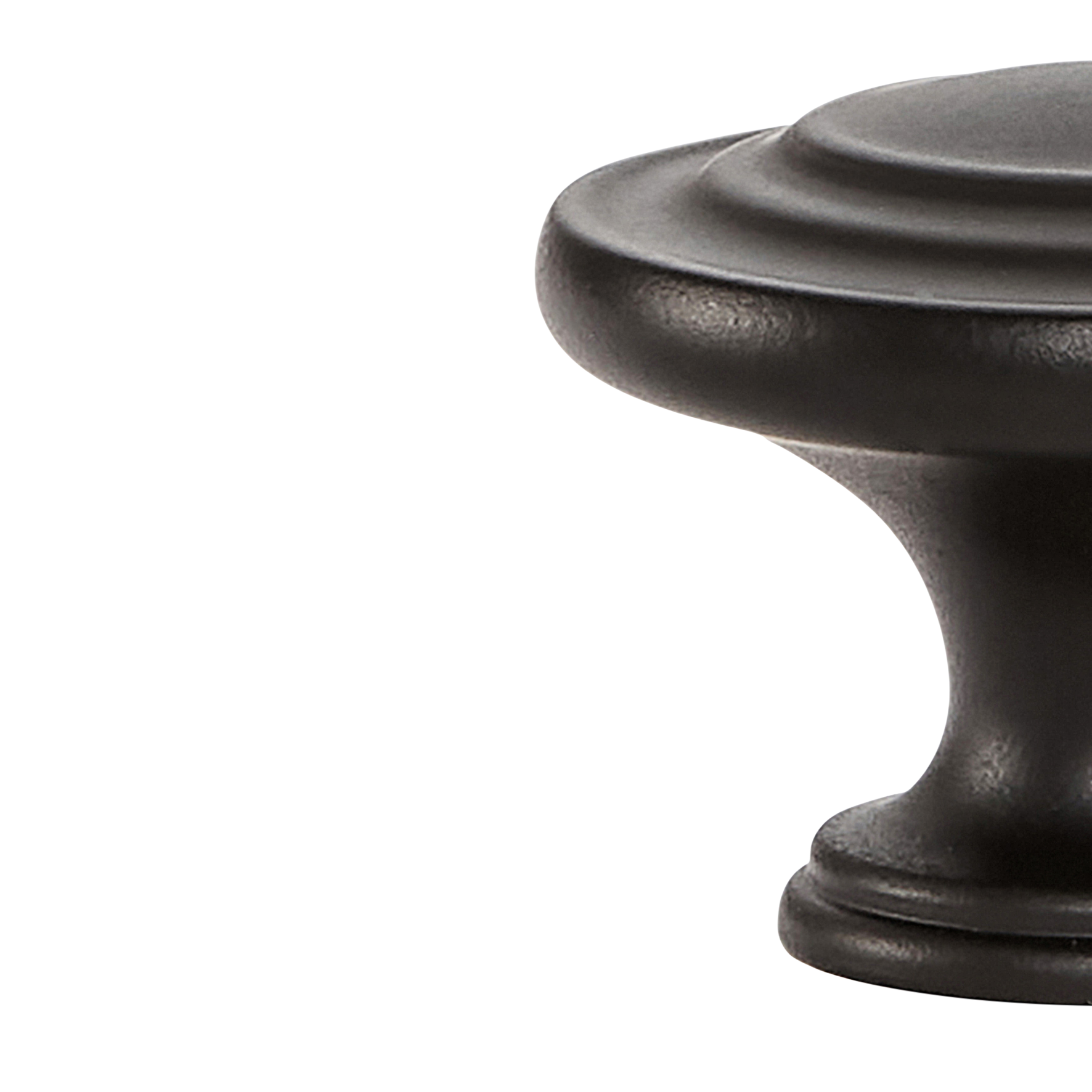Momo Florencia Concentric Knob 33mm in Matt Black (2)
