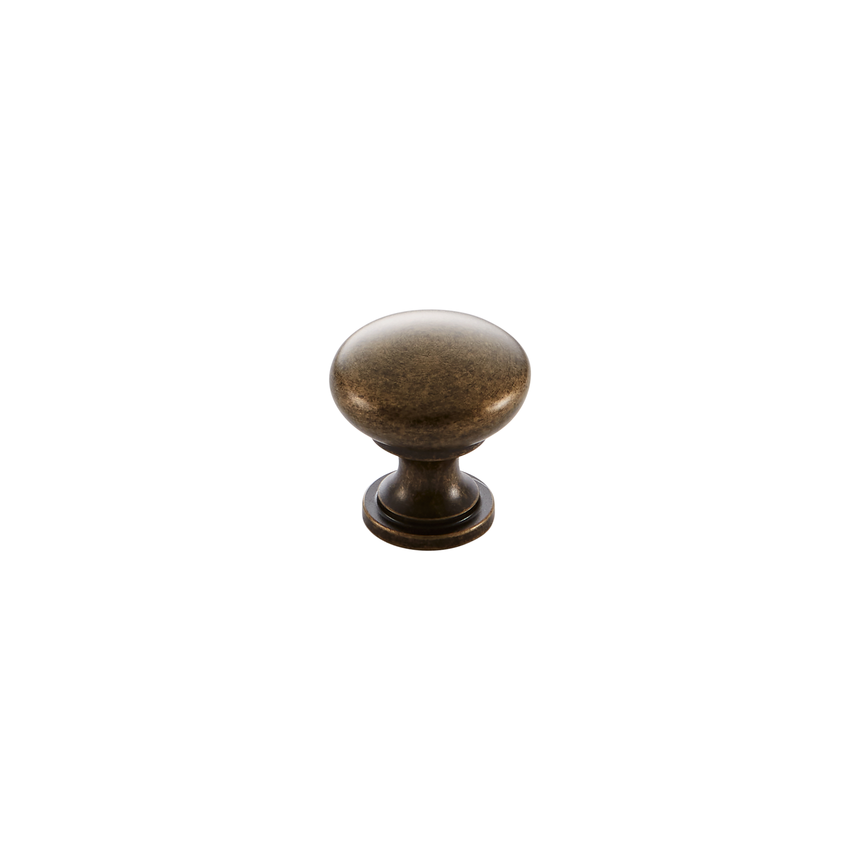 Momo Florencia Plain Knob 29mm in Antique Brass