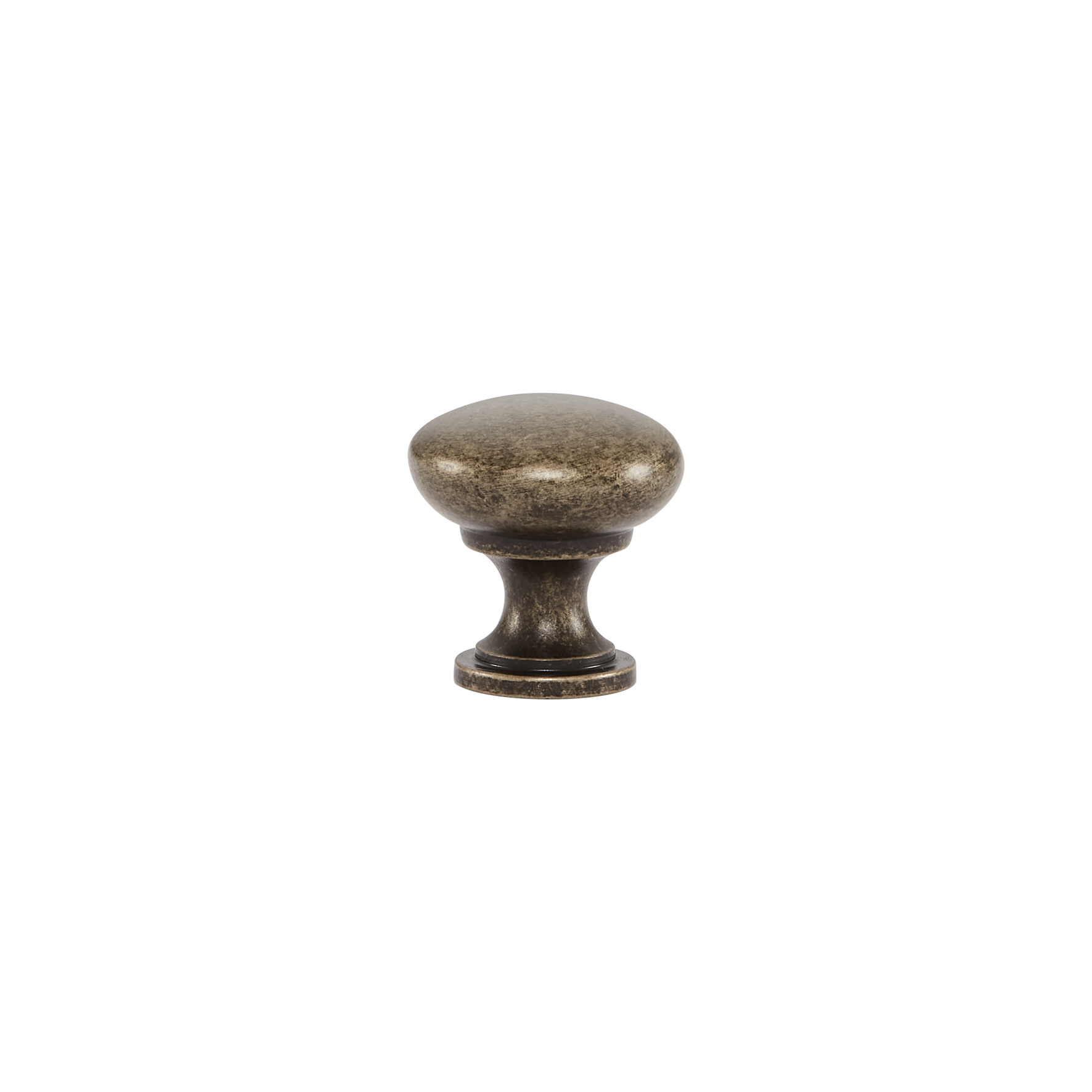 Momo Florencia Plain Knob 29mm in Antique Brass (1)