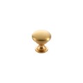 Momo Florencia Plain Knob 29mm in Brushed Matt Brass