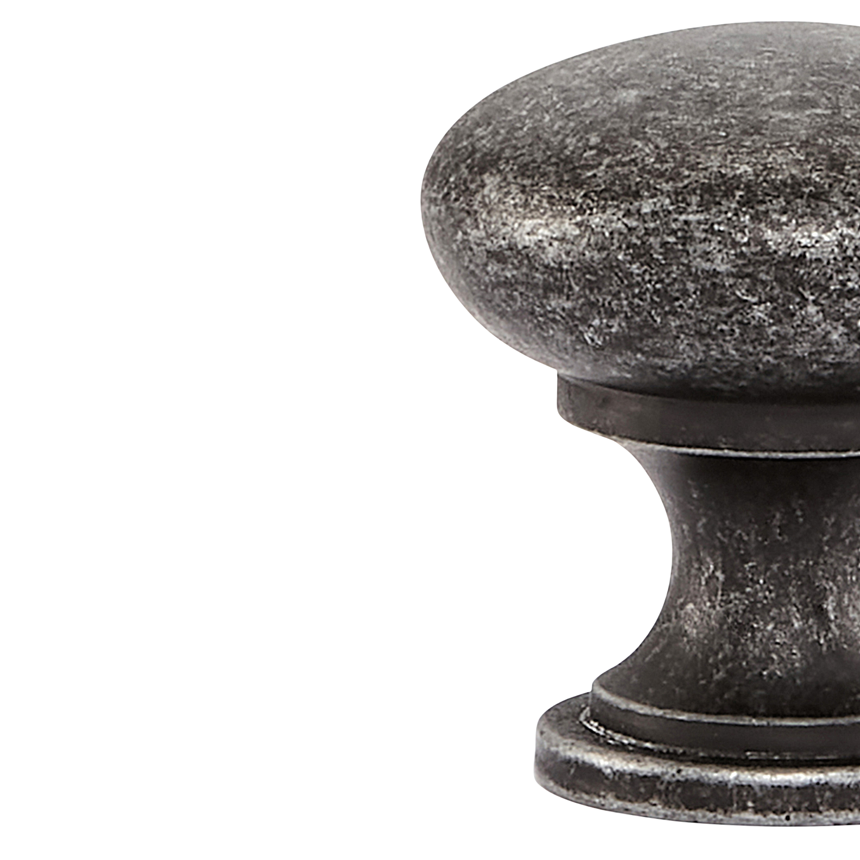 Momo Florencia Plain Knob 29mm in Charcoal (2)
